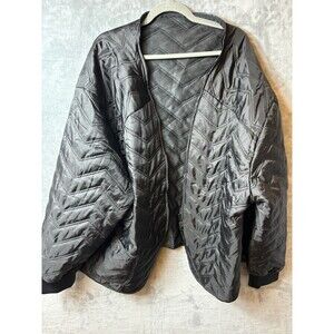 Affinity Apparel Men’s Zip In Jacket Liner Black 5XL Quilted Pocket NEW
